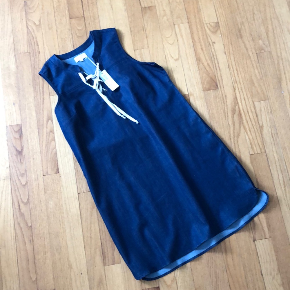 MUDPIE Denim Coverup/ Size Medium / Sleeveless NWT